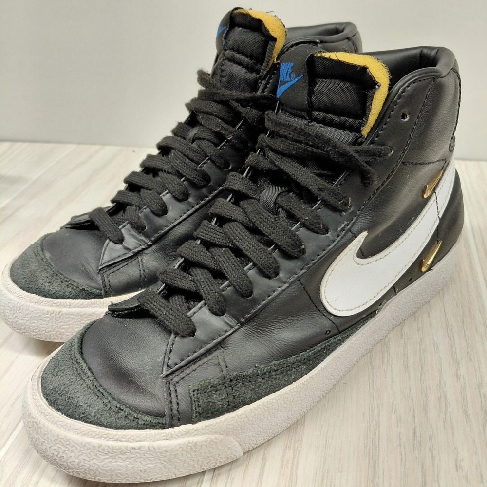 Nike Blazer Mid 77 LX Black White Sneakers Shoes‎ Sisterhood Women's Size 7